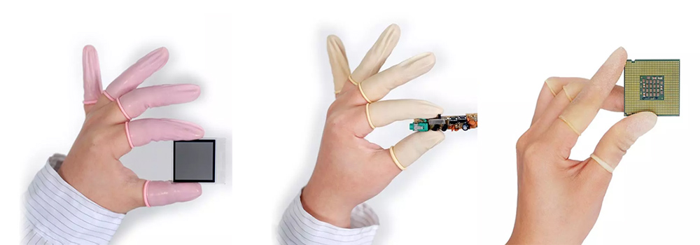 Anti-Static Latex Finger Cots