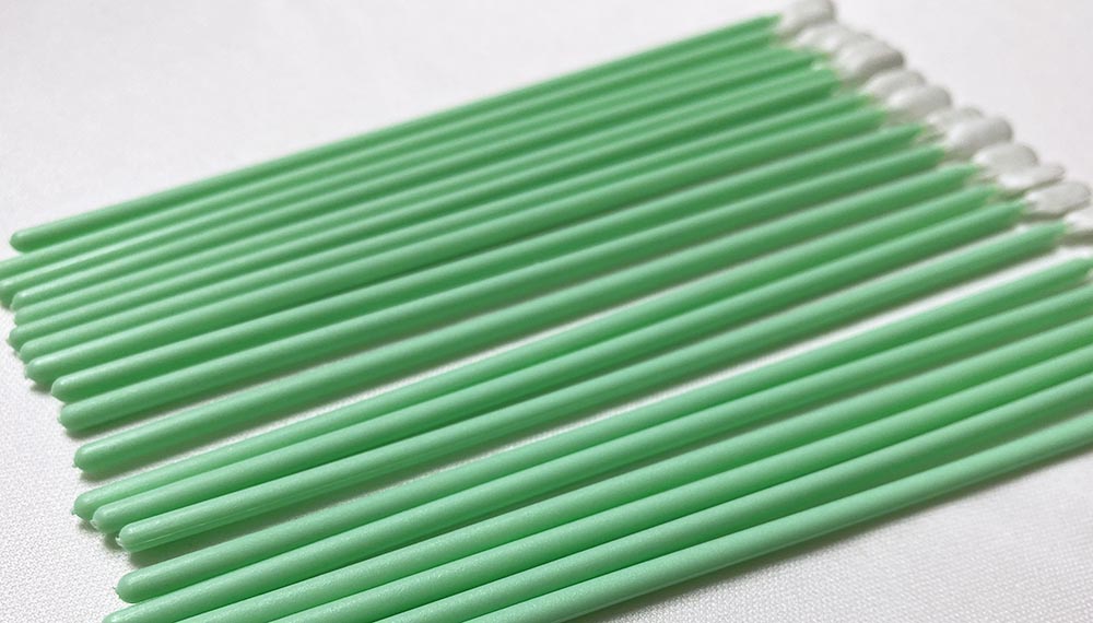 Industrial Use Cleanroom Polyester Long Handle Swab